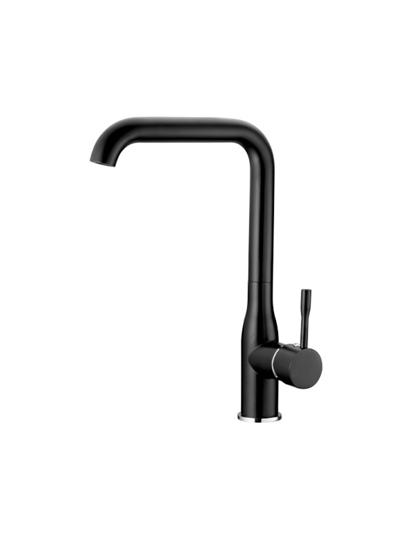 L4698B Смеситель для кухни Ledeme Макси шар.d.40 (чёрный-матовый) - фото - 1