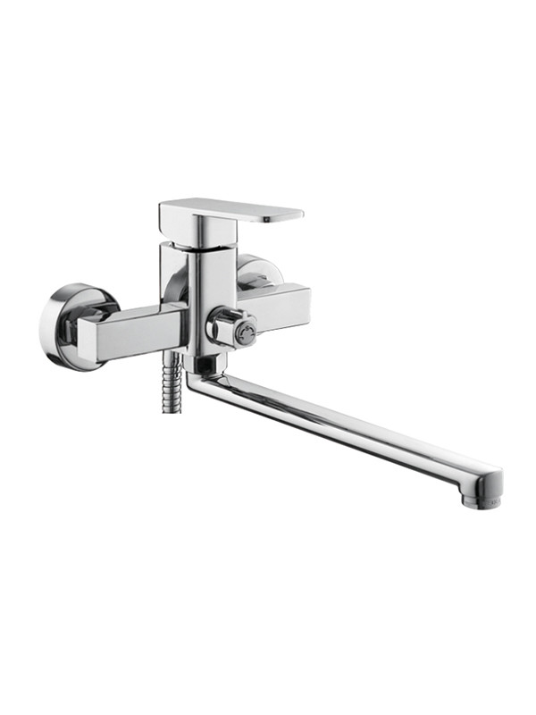 L2233 Смеситель для ванны Ledeme D35 длин. нос - фото - 1