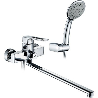 L2267 Смеситель для ванны Ledeme длин. нос - фото - 1