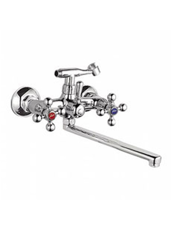 L2319 Смеситель для ванны Ledeme 1/2 м/к длин.нос (30F) - фото - 1