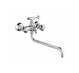 L2626-2 Смеситель для ванны Ledeme 1/2 м/к шаров. переключение - 1 L2626-2 Смеситель для ванны Ledeme 1/2 м/к шаров. переключение - фото - 1