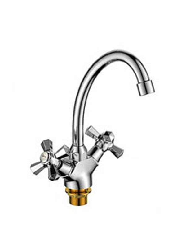 L4990 Смеситель для кухни Ledeme (на гайке) 1/2 м/к - фото - 1