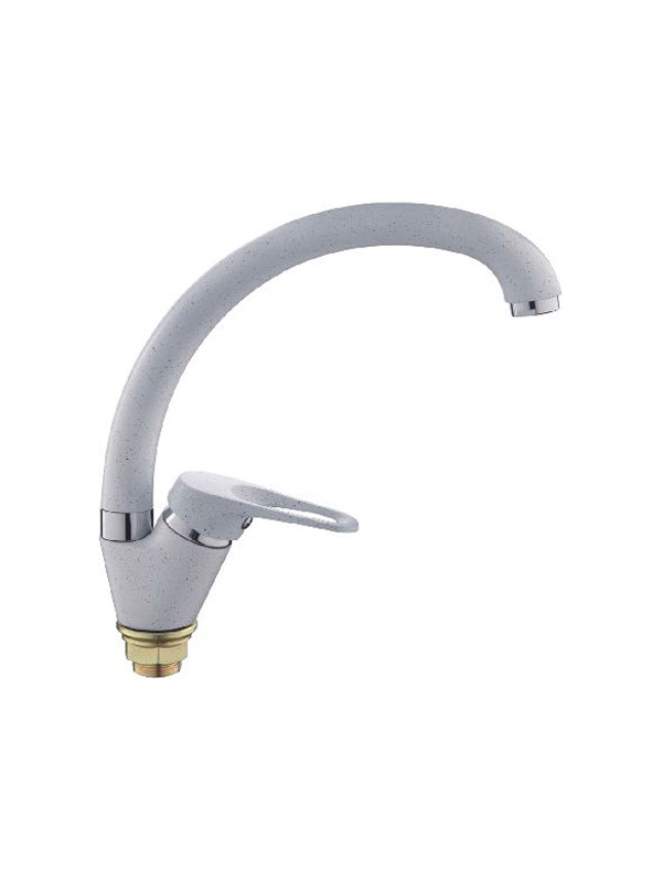 L5913H Смеситель для кухни Ledeme D35 белый (Утка) - фото - 1