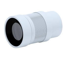 Удлинитель гибкий для унитаза 110 мм (190-370мм) K821 Ани Пласт - фото - 1