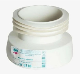 Манжета унитазная прямая W 0210 Ани Пласт - фото - 1