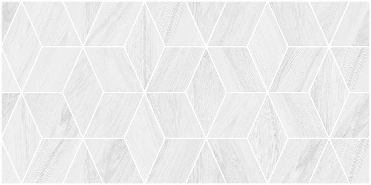 Плитка настенная Форест белый рельеф 30х60 - фото - 3
