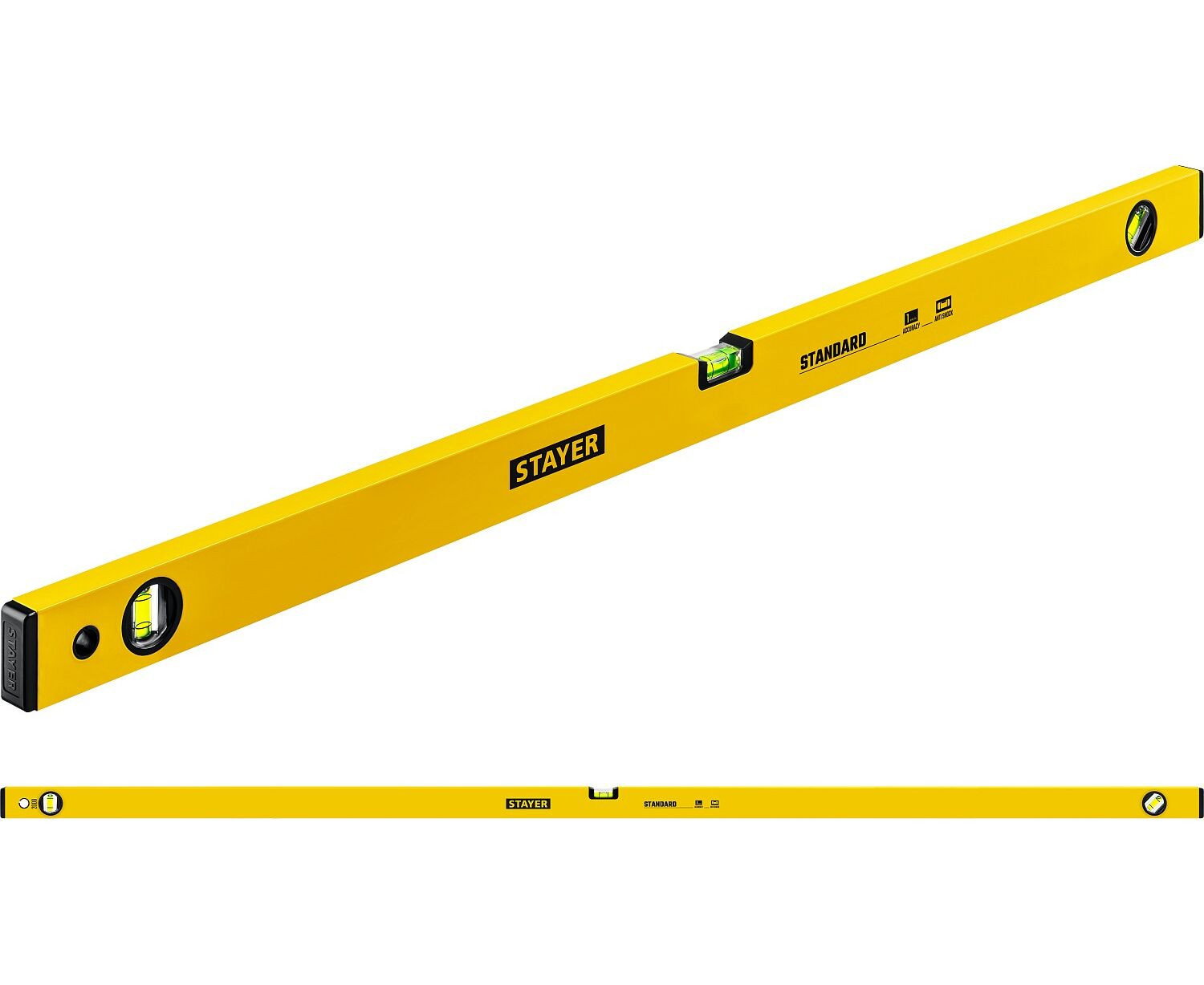 Уровень строительный 2000 мм STAYER STANDARD 3460-200_z04	 - фото - 1