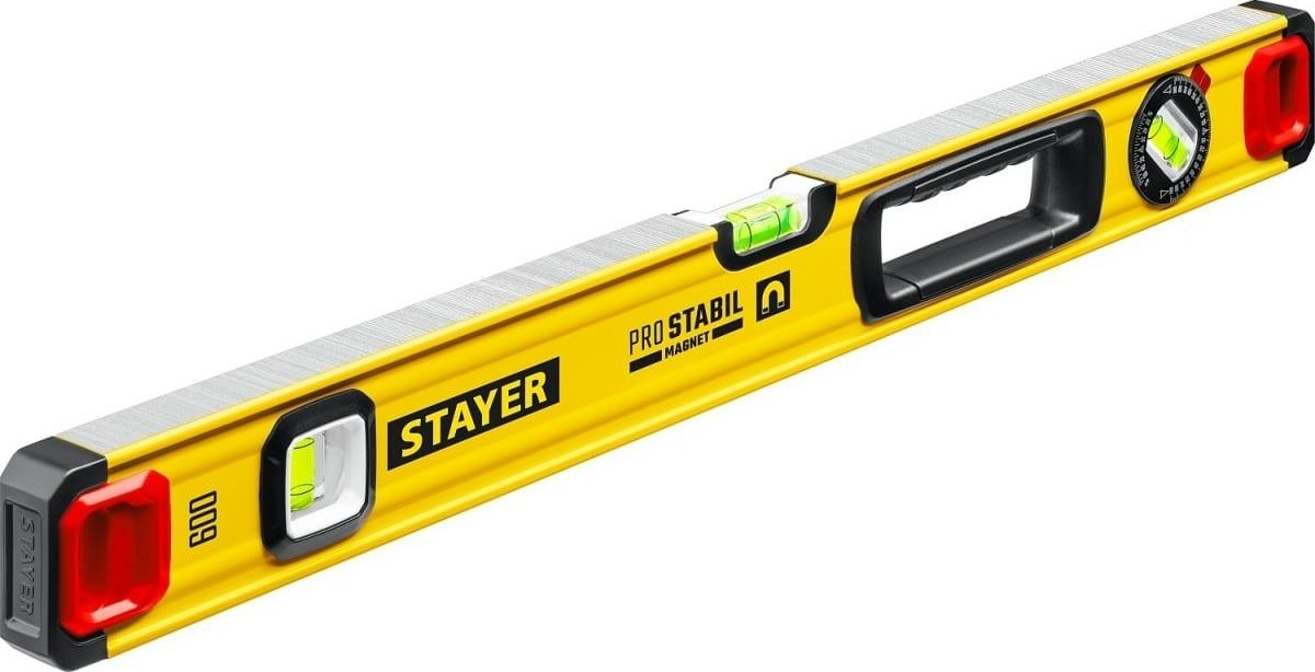 Магнитный уровень Stayer 600 мм, (3480-060)	 - фото - 1