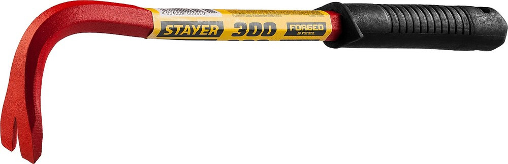 Гвоздодёр Stayer с обрезиненной рукояткой 300 мм 2160-30_z01	 - фото - 1