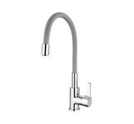 L4898-9 Смеситель Кухня Ledeme d-35 (серый+хром) макси - 1 L4898-9 Смеситель Кухня Ledeme d-35 (серый+хром) макси - фото - 1