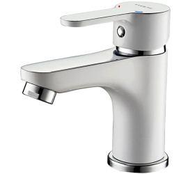 L1003W Смеситель для тюльпана Ledeme шар d.-35 (белый/хром) - 2 L1003W Смеситель для тюльпана Ledeme шар d.-35 (белый/хром) - фото - 2